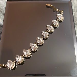 Vintage Bracelet - Teardrop gems